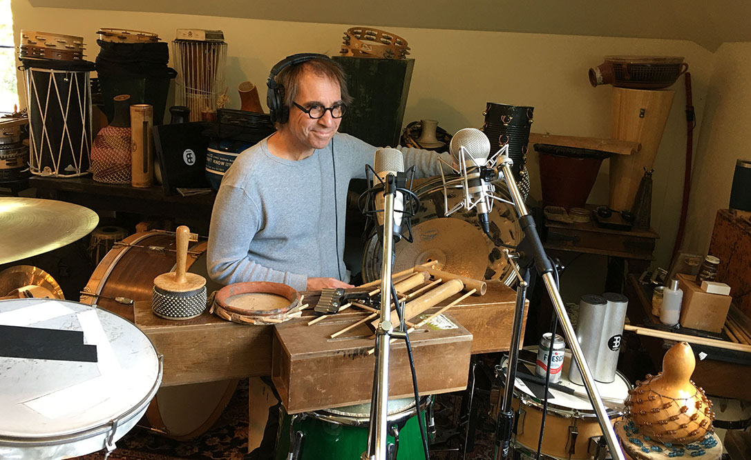 Eric Darken Tracking Percussion | Peter Lawrence Band Debut Album